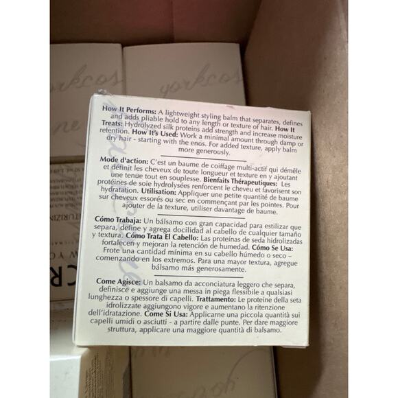 Ecru New York Silk Texturizing Styling Hair Balm Defining Pliable Hold 50 ml - Picture 5 of 6